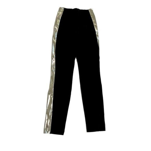 Wolford Uma Leggings in Black/Silver